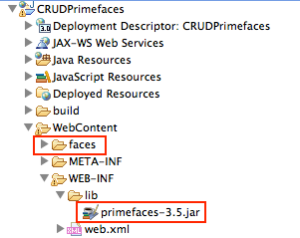 primefaces-project-structure